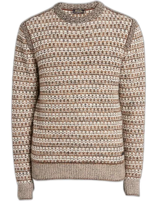 Men's Mancora Cashmere Knit Crewneck Sweater