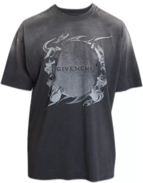 Men's Distressed Graphic T-Shirt