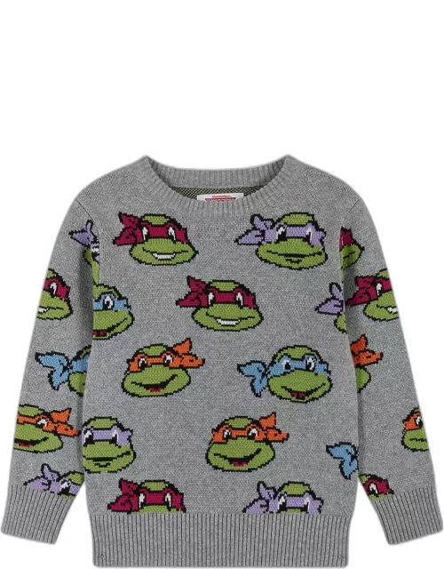 x Teenage Mutant Ninja Turtles Jacquard Sweater