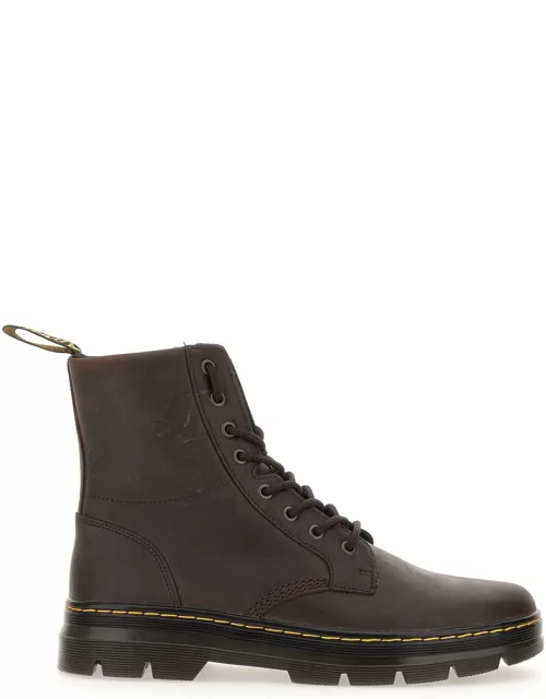 Dr. Martens combs Leather Crazy Horse Leather Boot