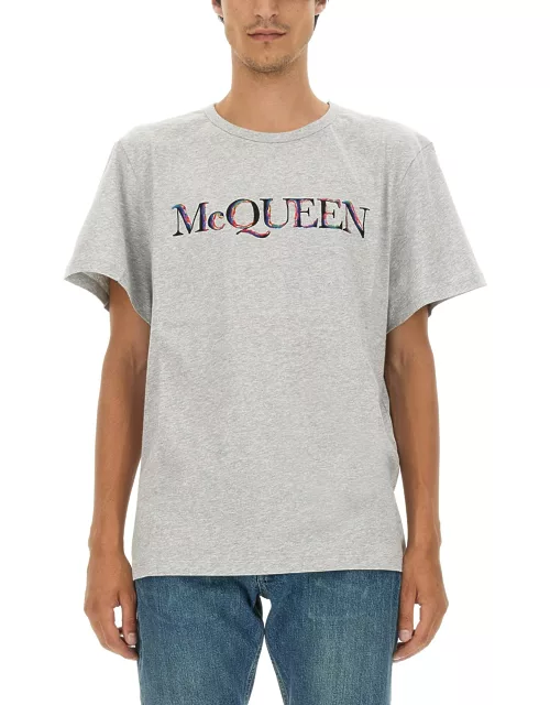 alexander mcqueen t-shirt with logo