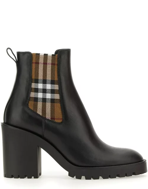 burberry leather boot