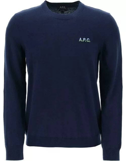 A. P.C. crew-neck cotton sweater