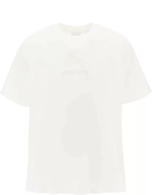 BURBERRY tempah t-shirt with embroidered ekd