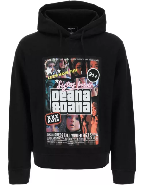 DSQUARED2 Cool Fit hoodie with print