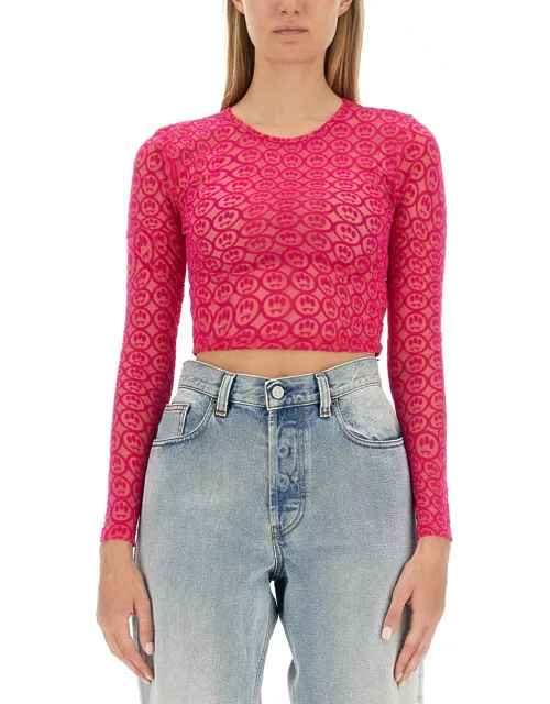 barrow cropped fit t-shirt