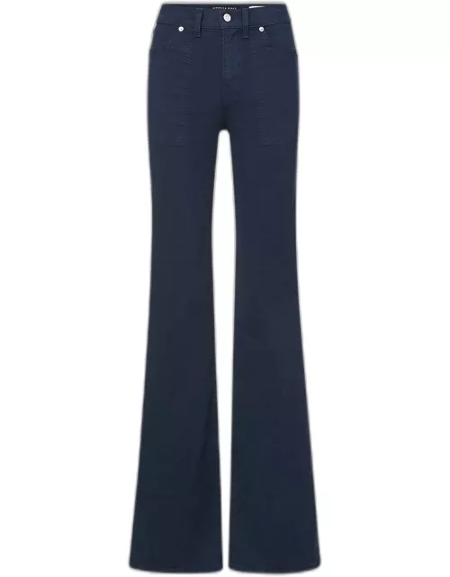 Crosbie Wide-Leg Patch Pocket Jean