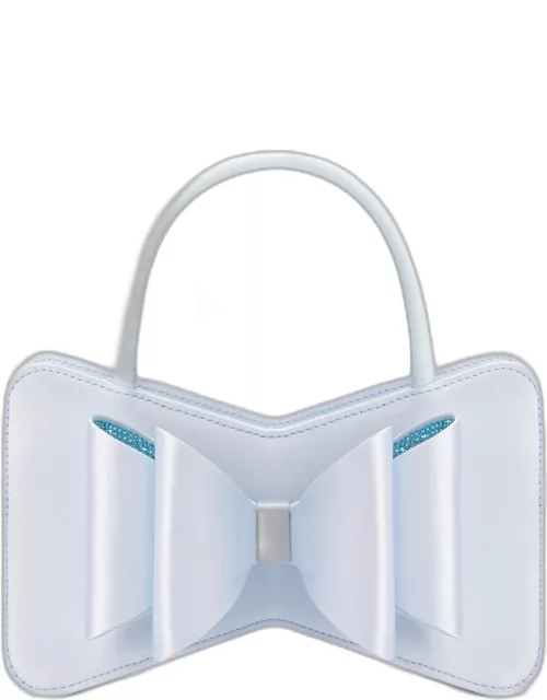 Le Cadeau Medium Bow Satin Top-Handle Bag