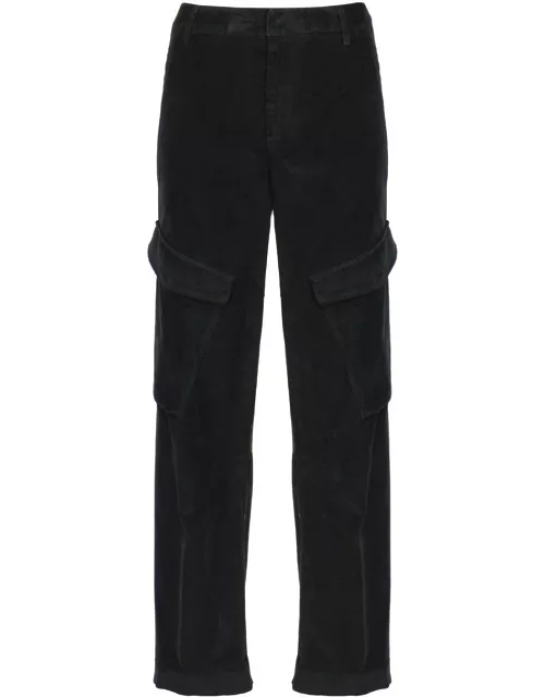 Dondup Camila Loose Trousers In Cotton