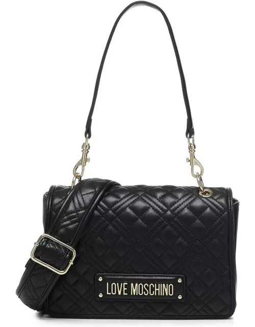 Love Moschino Shoulder Bag With Quilted Logo
