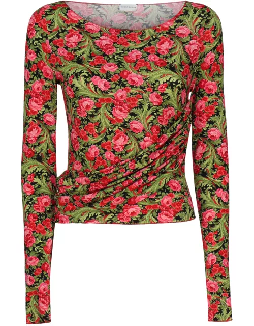 Magda Butrym Long-sleeved Top With Print