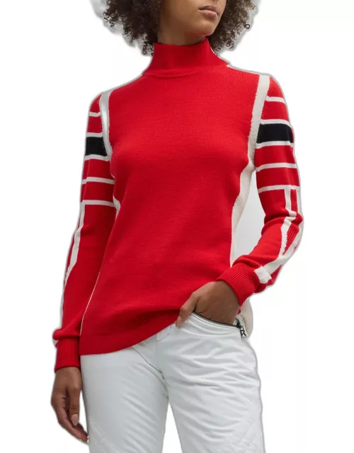 Esra Striped Wool Sweater