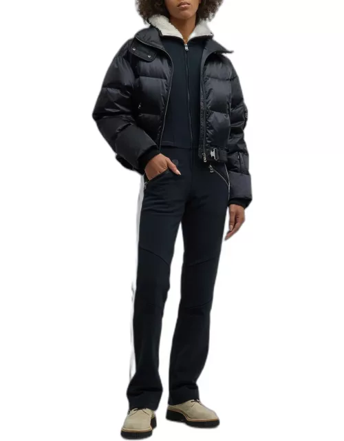 Amala Puffer Jacket with Detachable Catsuit
