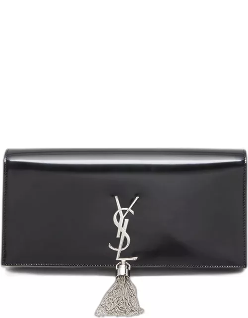 Kate Tassel YSL Clutch Bag in Spazzolato Leather