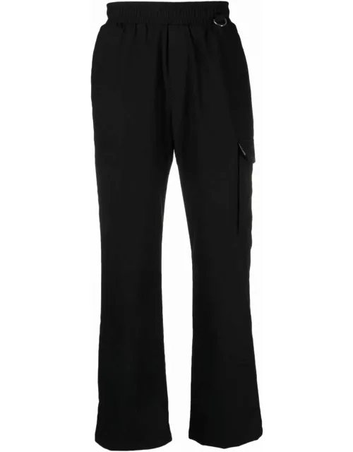 Family First Milano Black Wool Blend Trouser