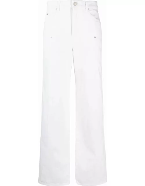 Marant Étoile White Cotton Jean