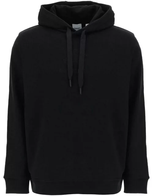 BURBERRY tidan hoodie with embroidered ekd