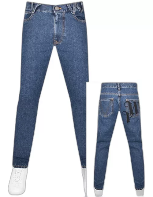 Vivienne Westwood Spray Tapered Jeans Blue