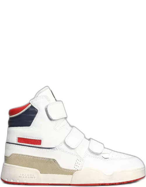 Isabel Marant Oney Sneakers In White Leather