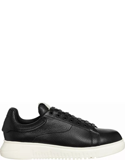 Emporio Armani Leather Sneaker