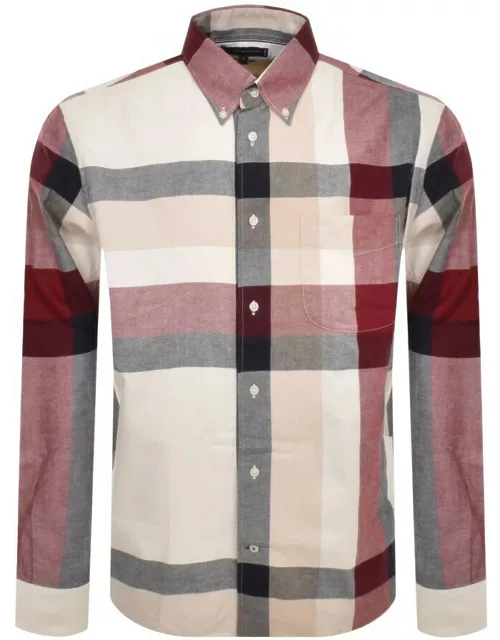 Tommy Hilfiger Long Sleeve Check Shirt White