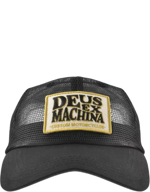 Deus Ex Machina Miller Trucker Cap Black