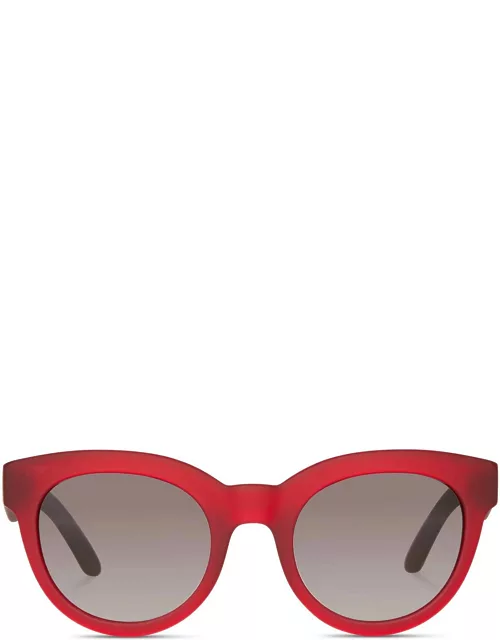 TOMS Women's Sunglasses Red Florentin Matte Beetroot Crysta