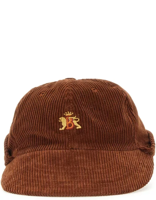 baracuta hat with logo