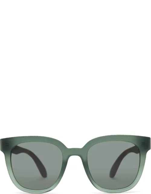 TOMS Women's Sunglasses Green/Grey Green Grey Juniper Traveler