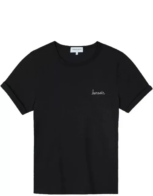 Bonsoir Poitou T-Shirt - Black