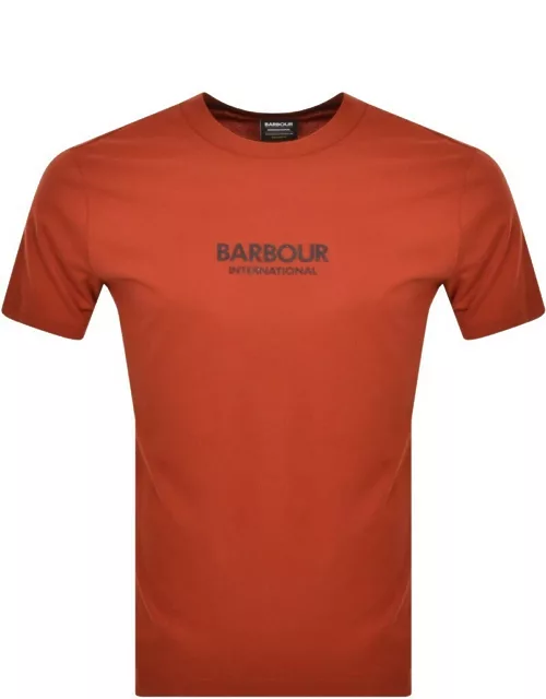 Barbour International Formula T Shirt Red