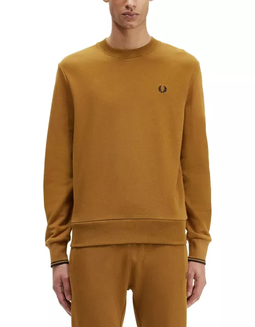 fred perry sweatshirt with logo