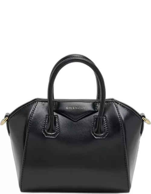 Antigona Toy Top Handle Bag in Box Leather