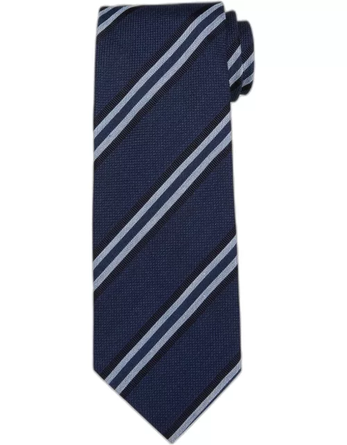Men's Multi-Stripe Jacquard Silk Tie