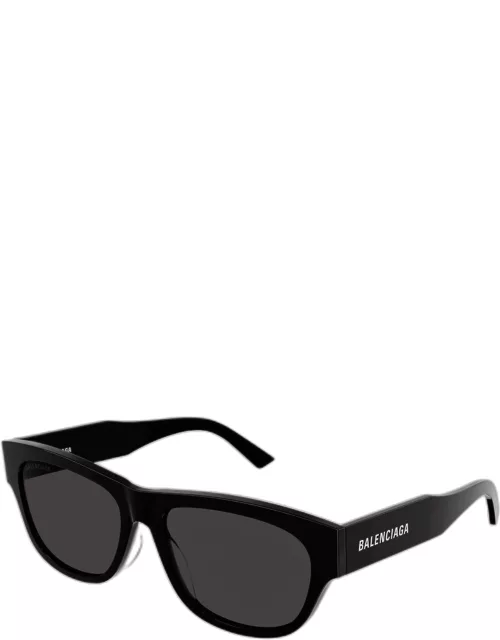 Balenciaga Black BB0164S Men's Sunglasse