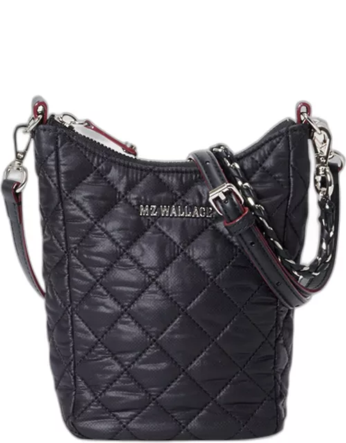 Crosby Quilted Nylon Top-Handle Bag