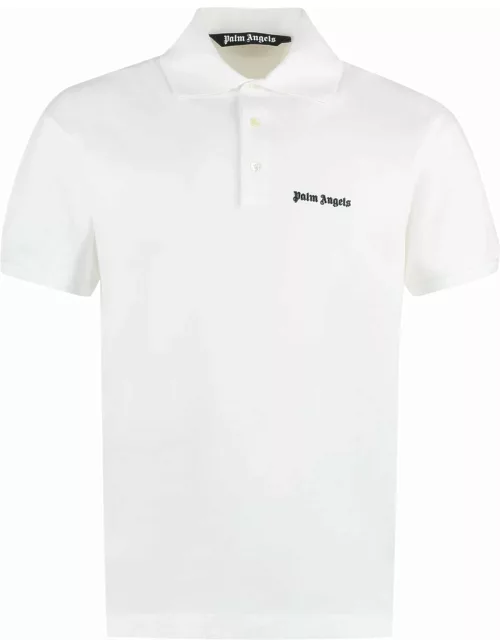 Palm Angels Cotton-piqué Polo Shirt