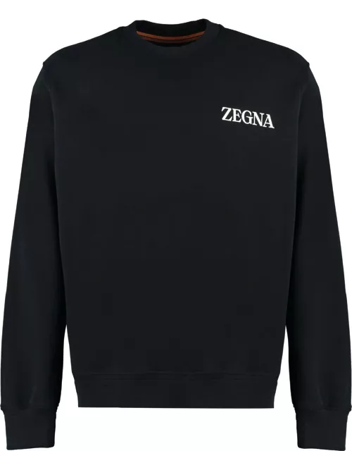 Zegna Cotton Crew-neck Sweatshirt