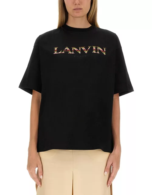 lanvin t-shirt with logo