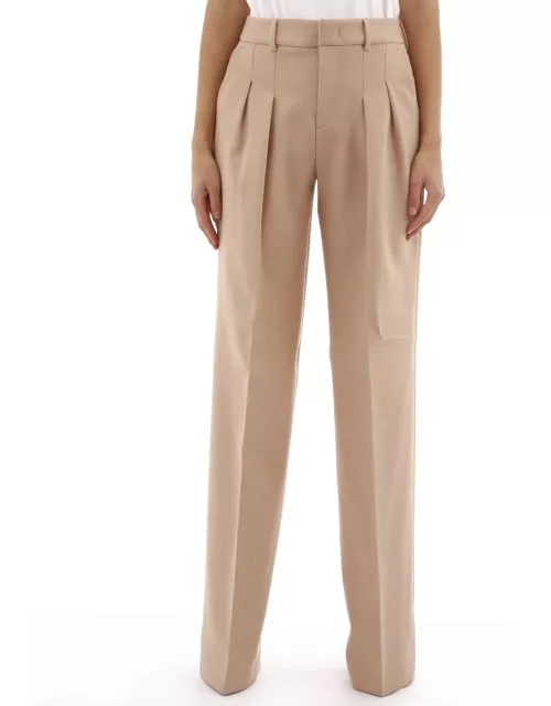 PT01 Palazzo Trousers Beige