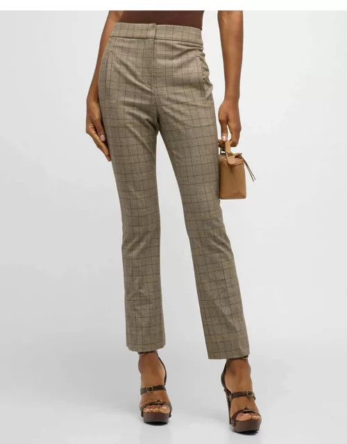 Arte Check Tailored Crop Pant