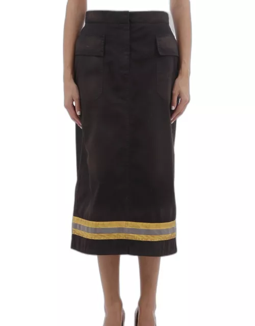 Calvin Klein Skirt With Reflective Band