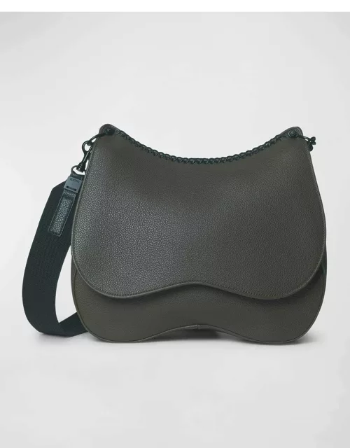 Iconic Leather Saddle Bag