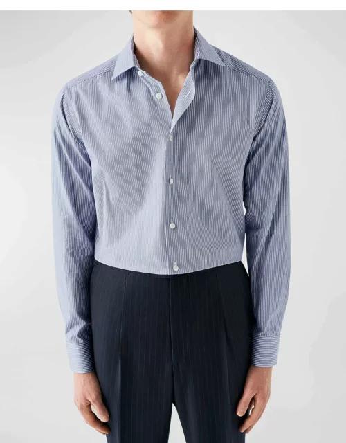 Men's Contemporary Fit Stripe Dress Shirt
