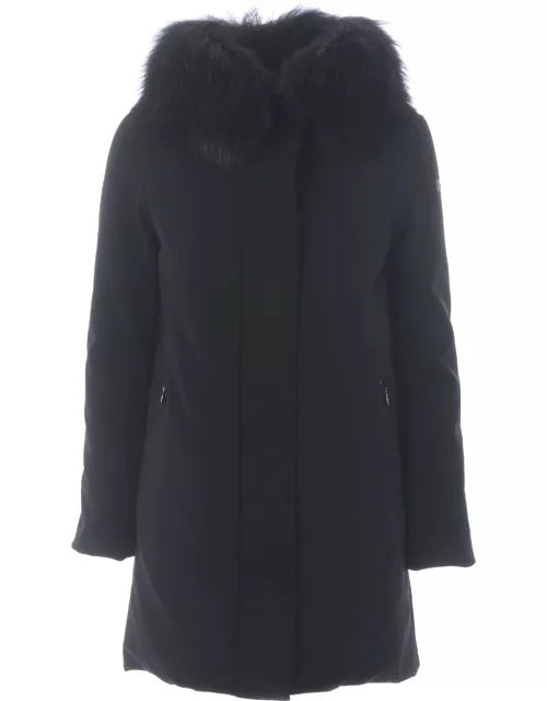 RRD - Roberto Ricci Design Rrd winter Trench Lady Fur Jacket In Stretch Technical Fabric