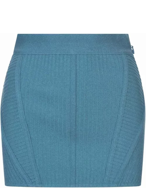 retrofete Aqua Blue Taressa Skirt
