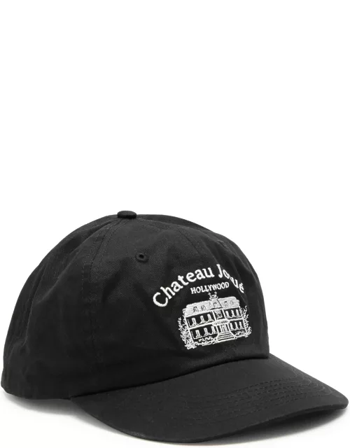 Gallery Dept. Chateau Josué Embroidered Cotton Cap - Black And White