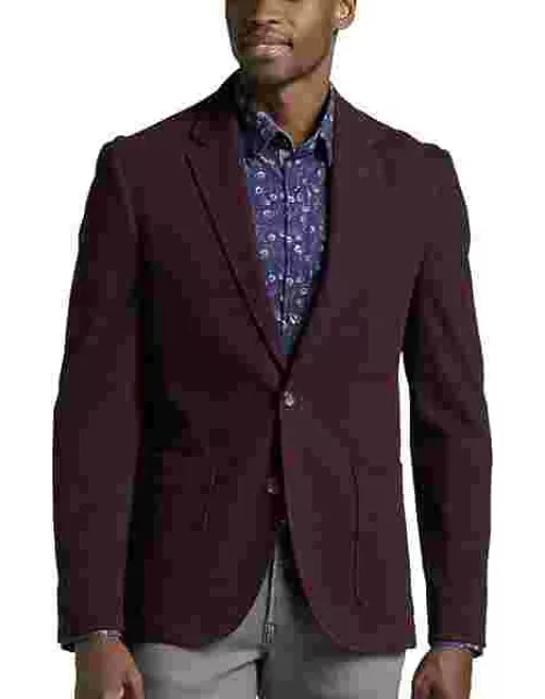Collection by Michael Strahan Men's Michael Strahan Modern Fit Sport Coat Wine