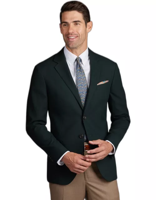 JoS. A. Bank Big & Tall Men's Tailored Fit Sportcoat , Green, 52 Regular