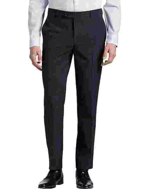 Wilke-Rodriguez Men's Slim Fit Suit Separates Pants Blue/Black Check